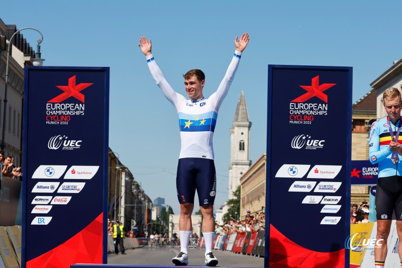 European Championships Munich 2022 - 2022 UEC Road Elite European Championships - Men's Road Race - 14/08/2022 - Fabio Jakobsen (NED) - photo Luca Bettini/UEC/SprintCyclingAgency?2022